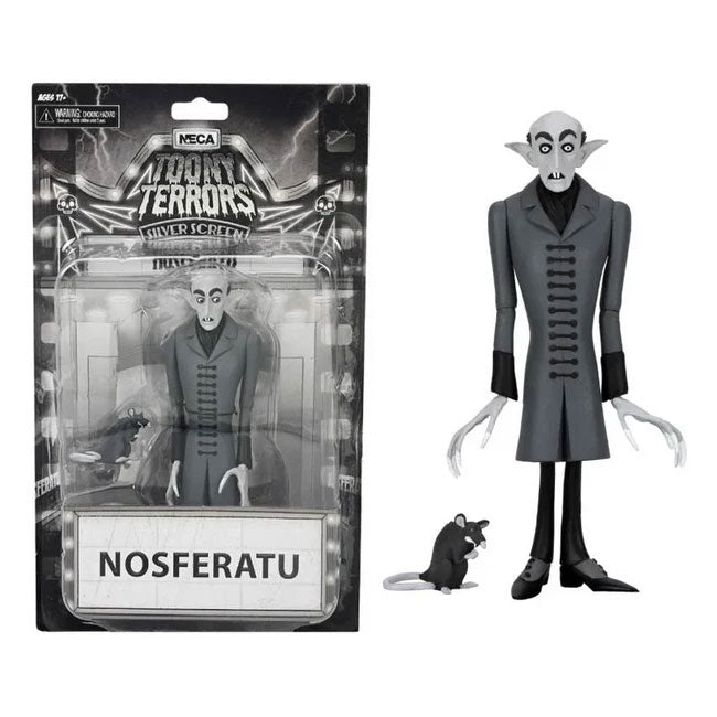 Nosferatu Toony Terrors Count Orlok Silver Screen Edition 6″ Figure