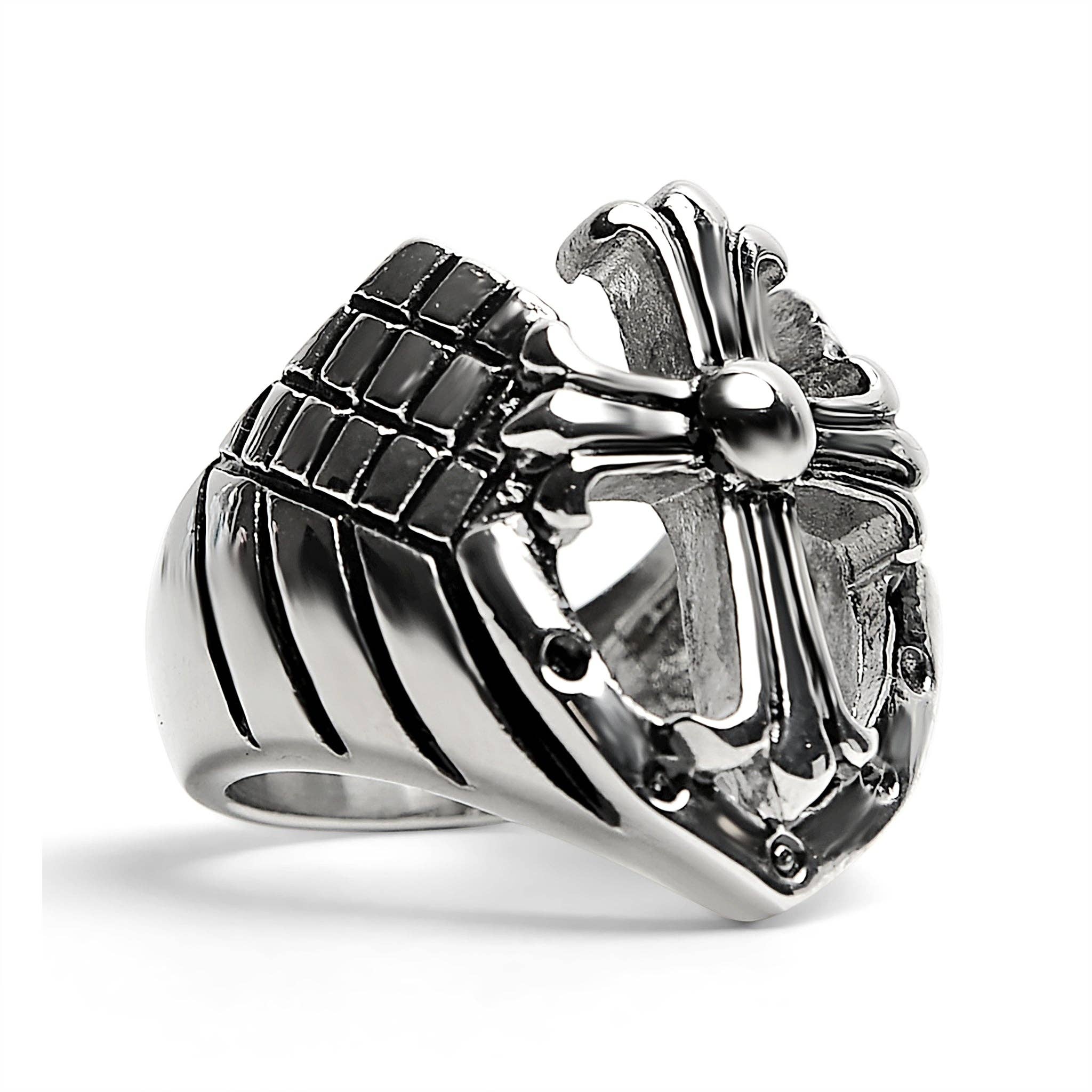 Zeal Devotion Cross Ring
