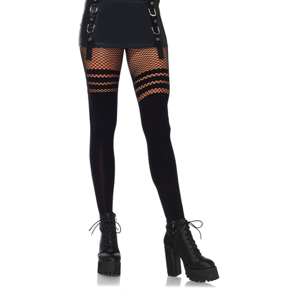 Arena Net Garter Style Tights