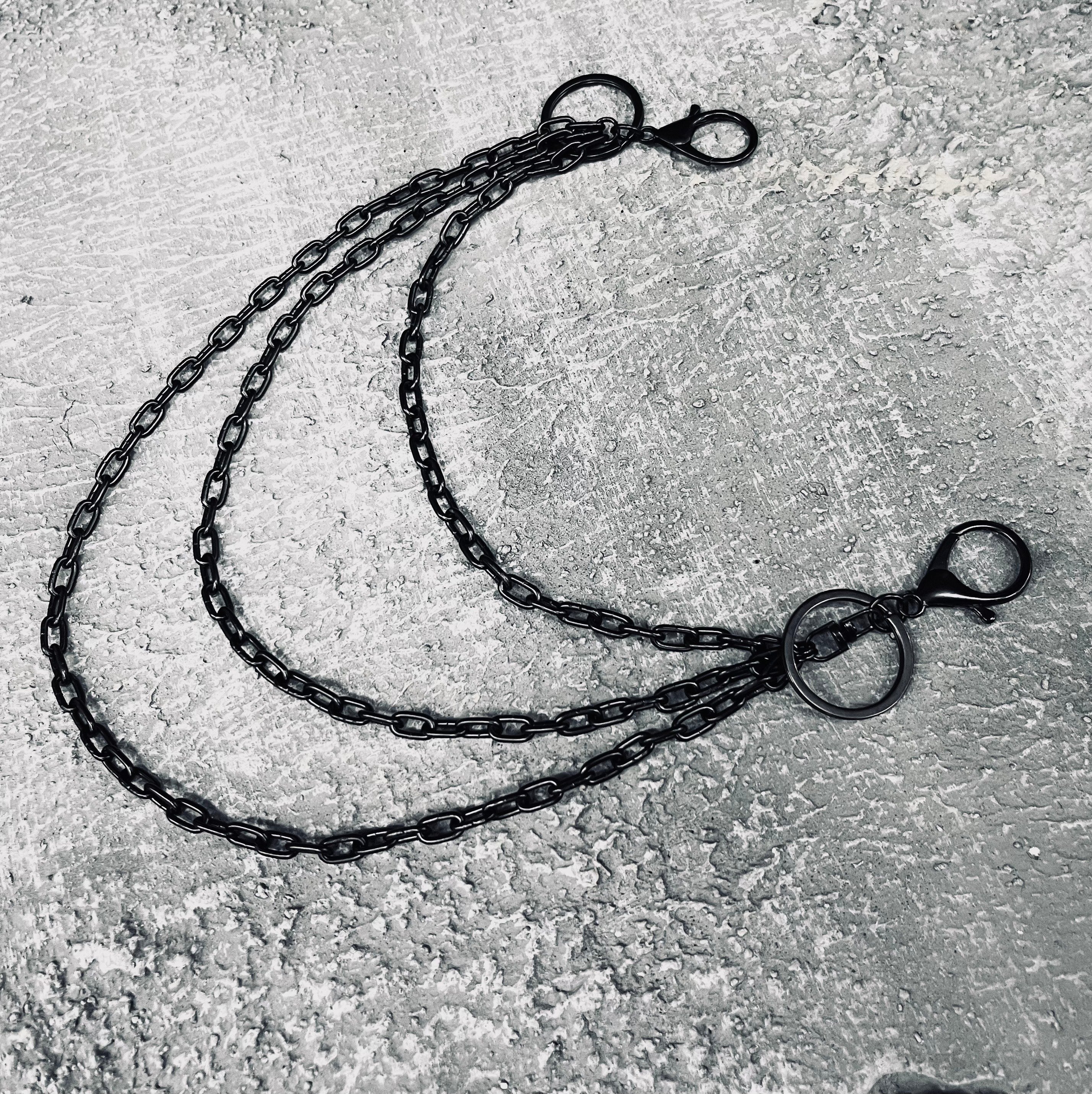Triple Threat Nero Accessory Chain