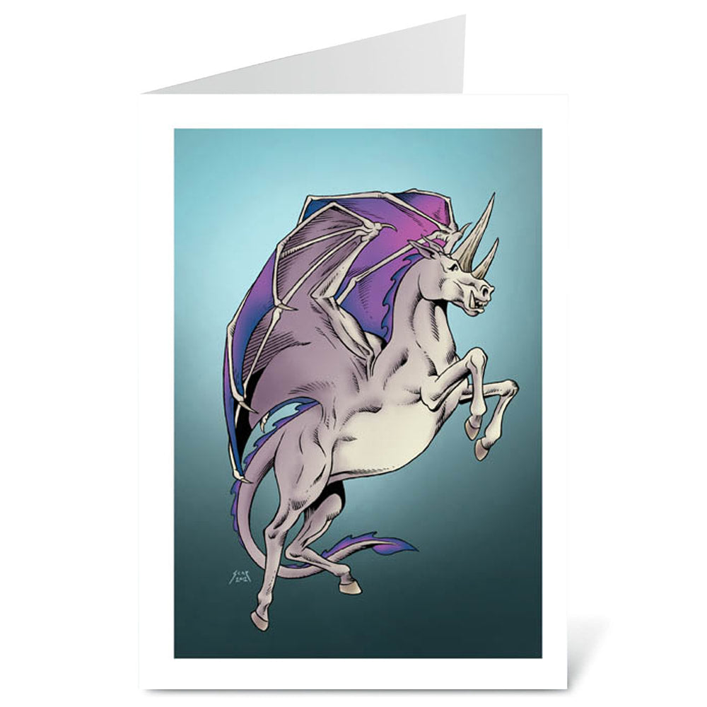 Gryphocorn - Blank Card
