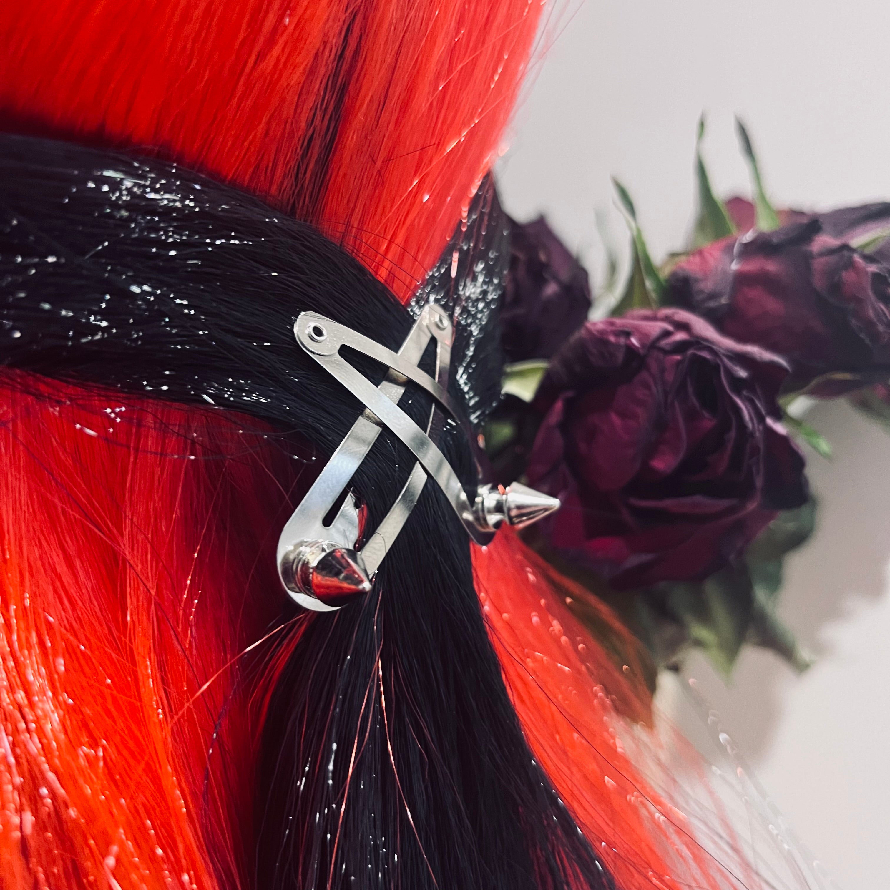Hex Me Spike Hair Clips