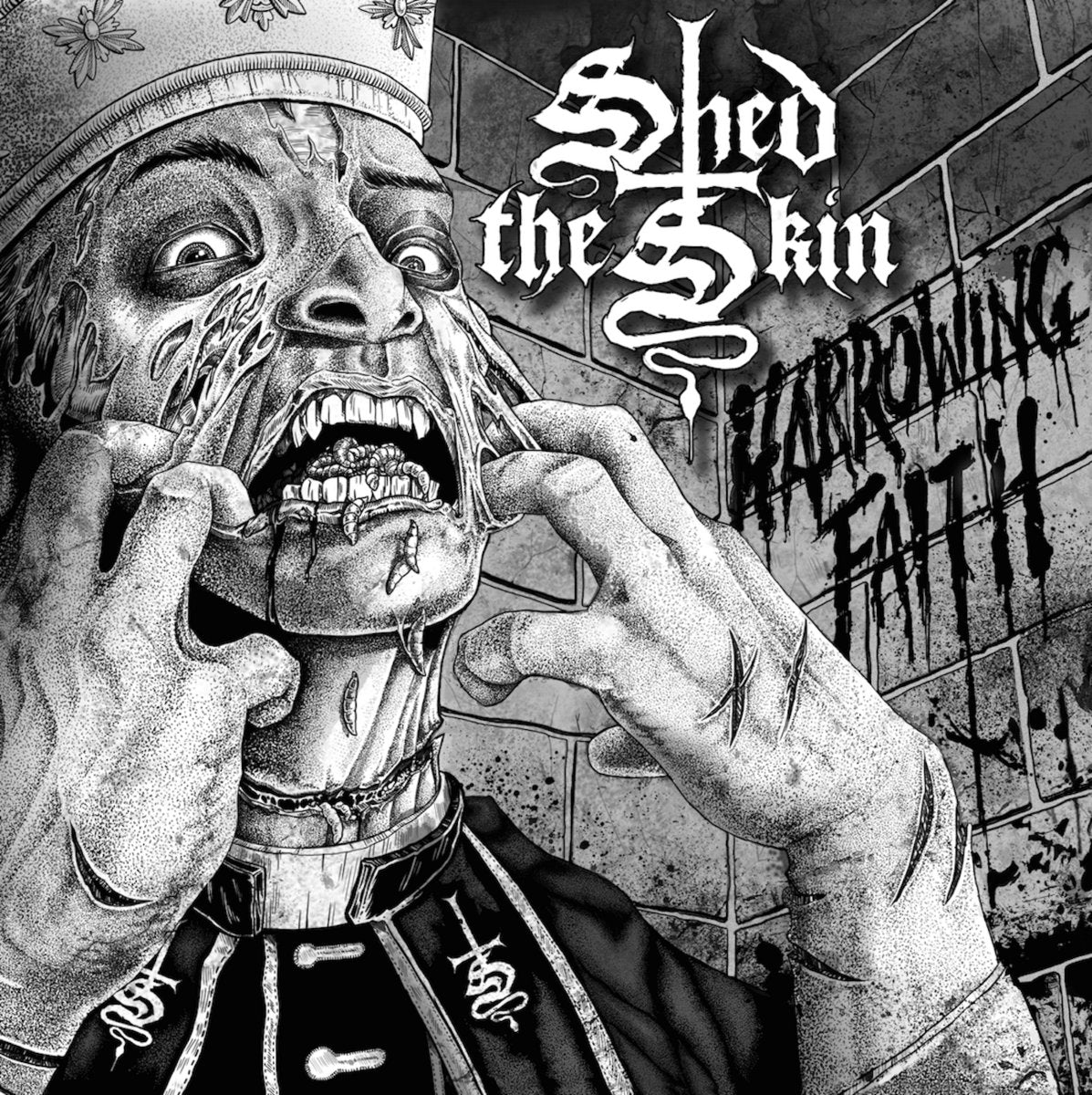 SHED THE SKIN Harrowing Faith Vinyl (2016)