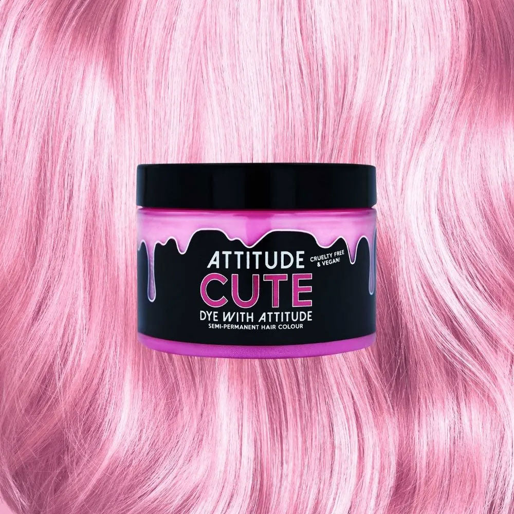 Cute Pastel Pink Attitude Hair Dye