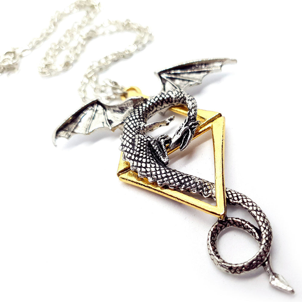 Elemental Dragon Necklace