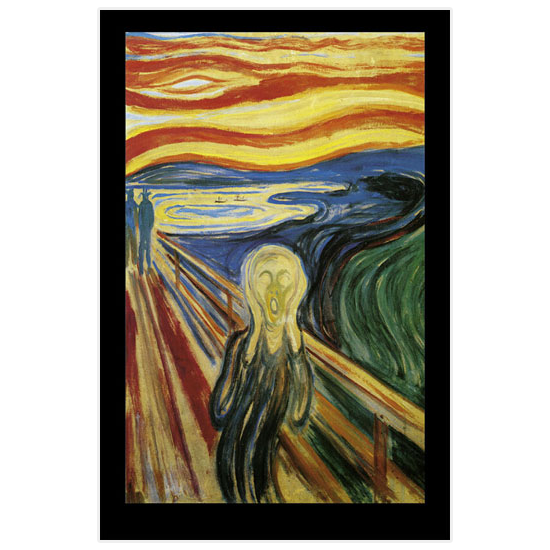 Munch - The Silent Scream Poster 249