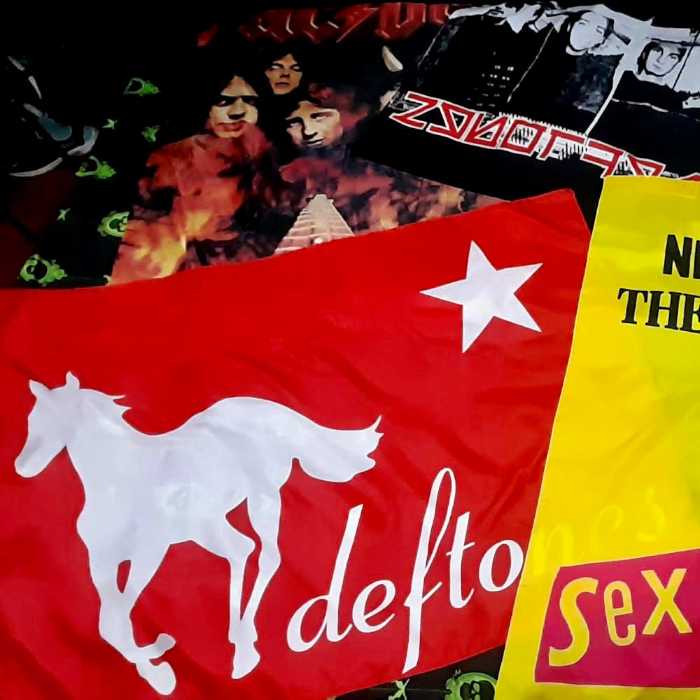DEFTONES White Pony Wall Flag
