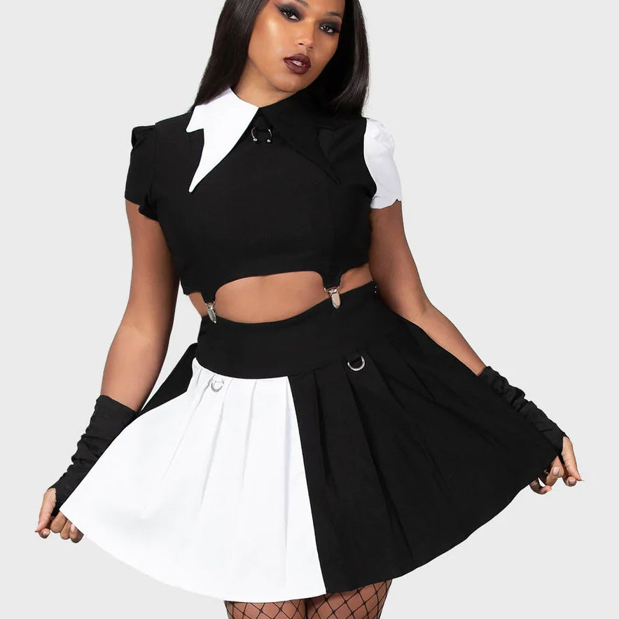 Hels Harlequin Mini Skirt