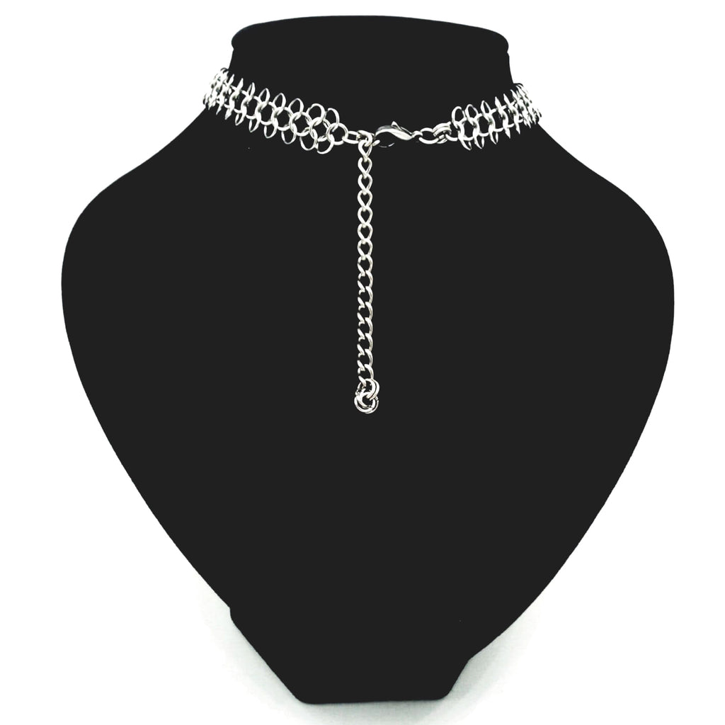 King Raven Chain Maille Choker
