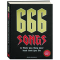 666 Songs to Make You Bang Your Head Until You Die Hardcover Book