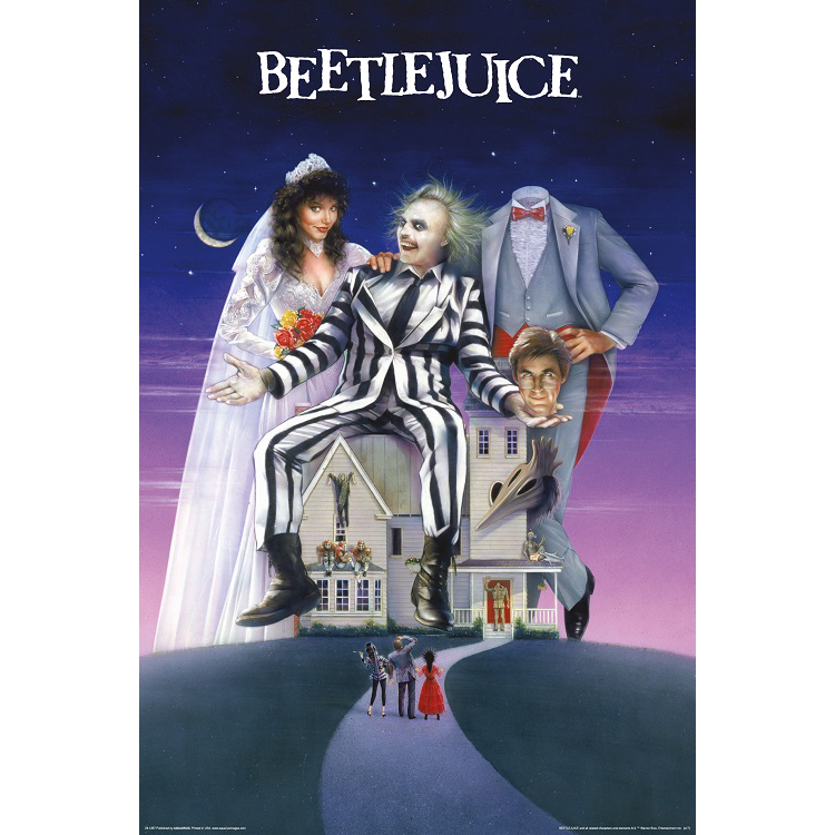 Beetlejuice 1988 Poster 079