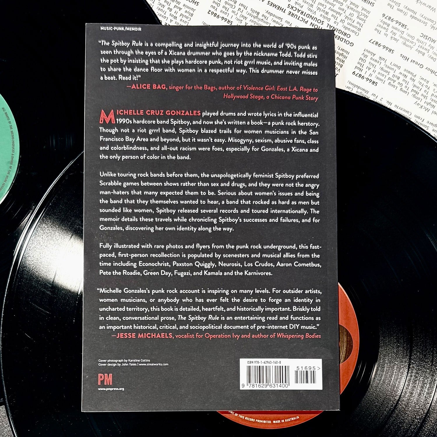 THE SPITBOY RULE: Tales of a Xicana in a Female Punk Band Book
