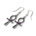 Ankh of Osiris Earrings