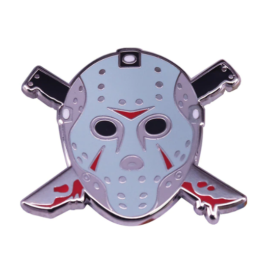 Jason Voorhees Friday the 13th Horror Movie Pin