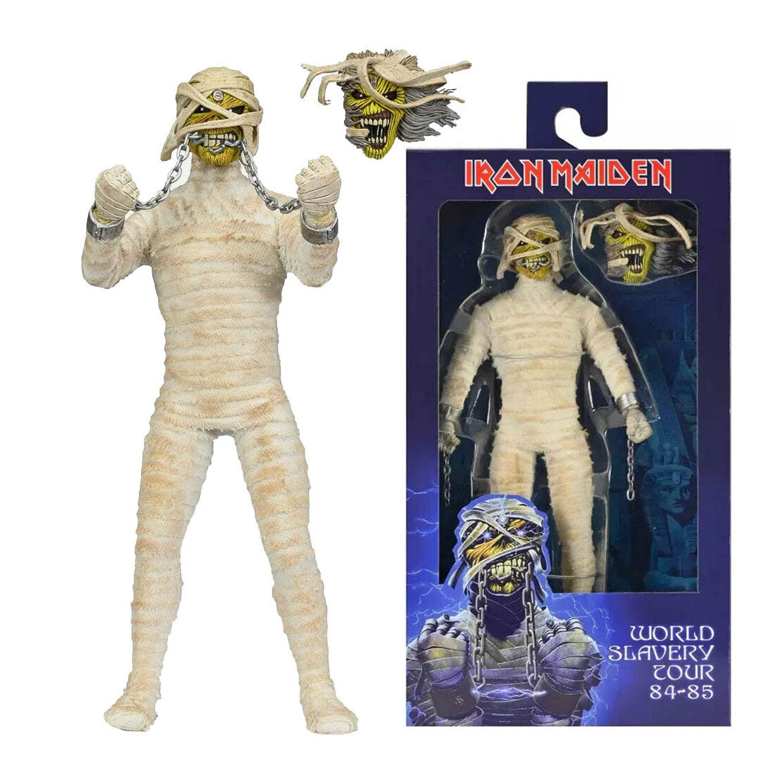 IRON MAIDEN Eddie Powerslave Mummy Action Figure