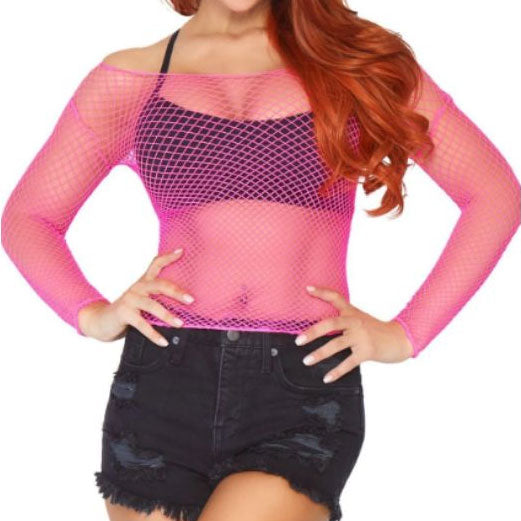 Industrial Fishnet Top