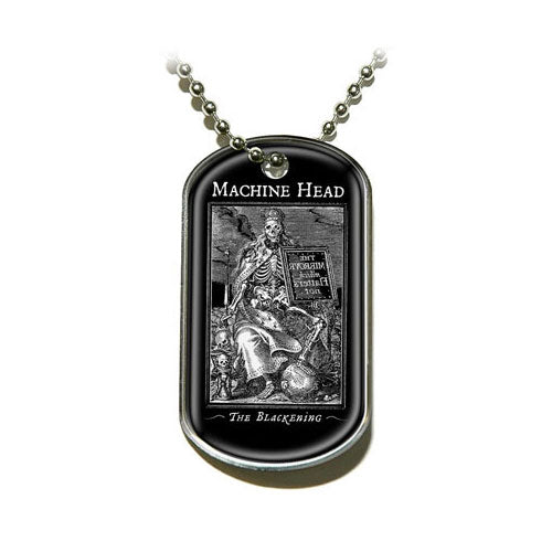 MACHINE HEAD Dog Tag Necklace