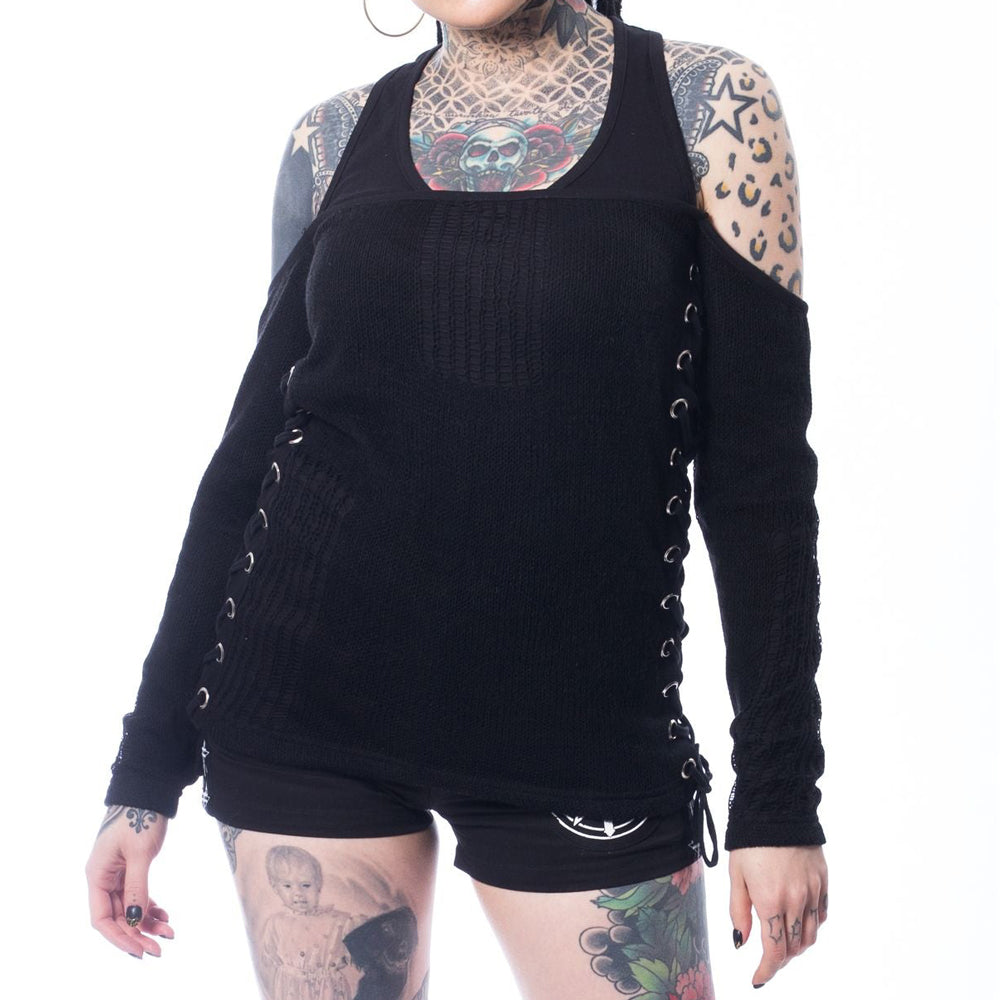 Emiko Corset Laced Top