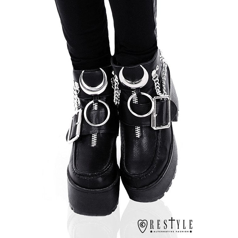 Iron Moon Ankle Shoe Cuffs