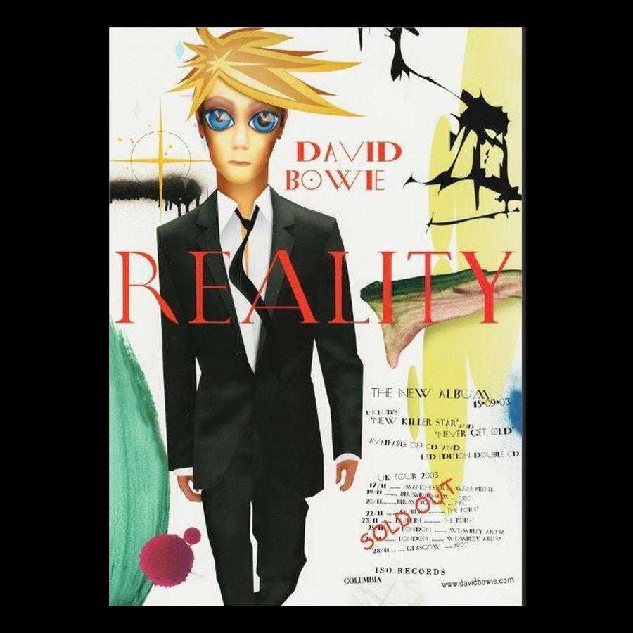 David Bowie Reality Poster 181