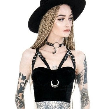 Moon Harness Crop Top