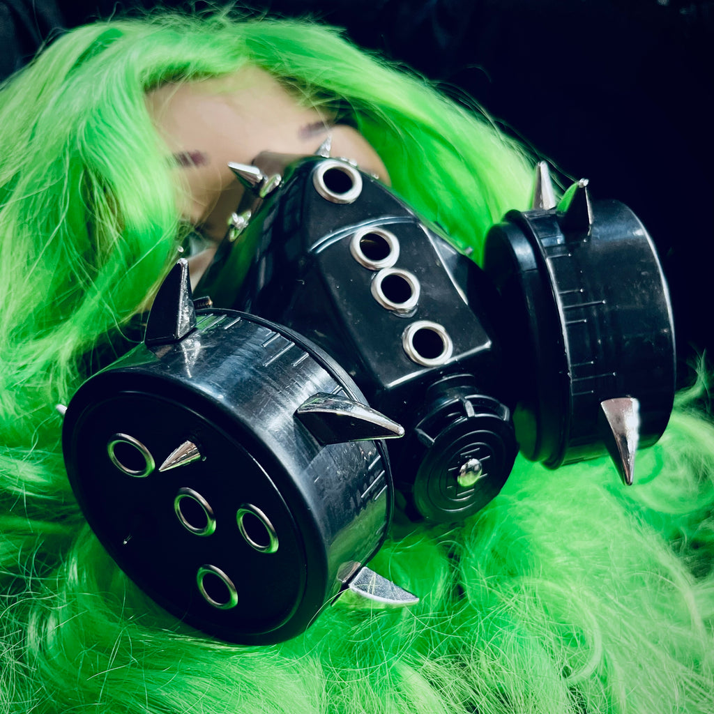 Asteroid Death Cybergoth Gas Mask