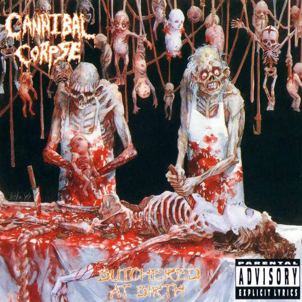 CANNIBAL CORPSE Butchered At Birth LP Vinyl