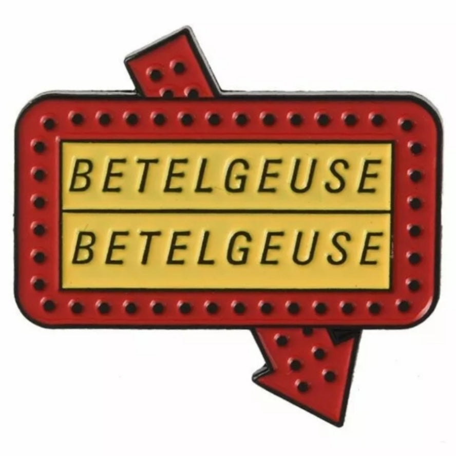 Beetle Juice Betelgeuse Enamel Pin