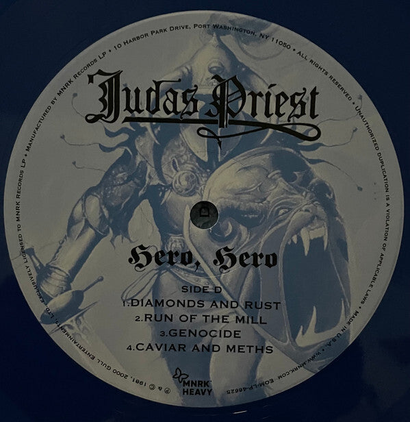 JUDAS PRIEST Hero Hero RSD Vinyl 12" Embossed (1981)
