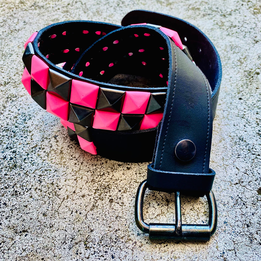 Ruckus Studded Leather Belt