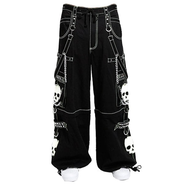Tripp NYC Skull 'Em All Pants - Black/White
