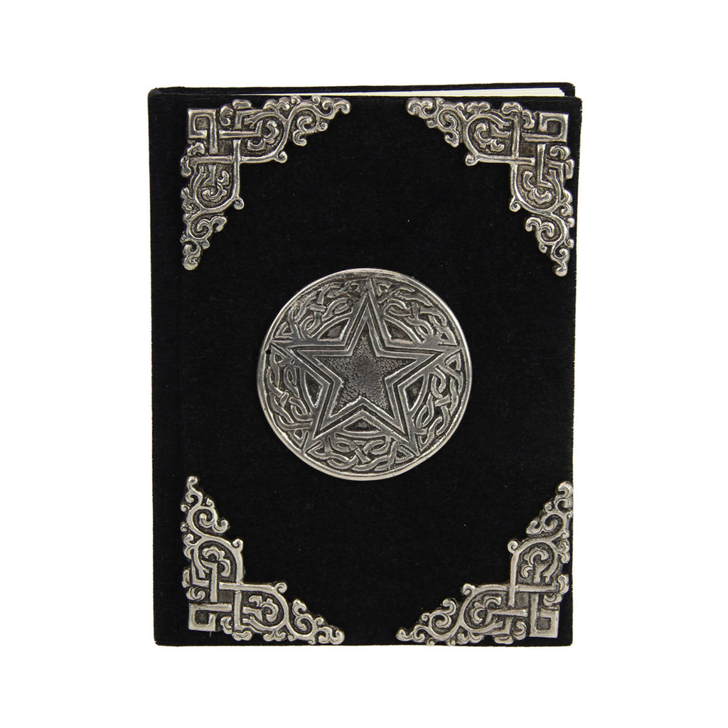 Scribers Grimoire Velvet Spellbook Journal
