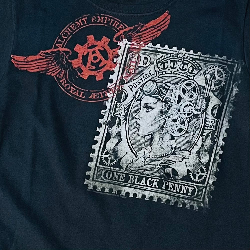 Black Penny Fitted Alchemy Tee