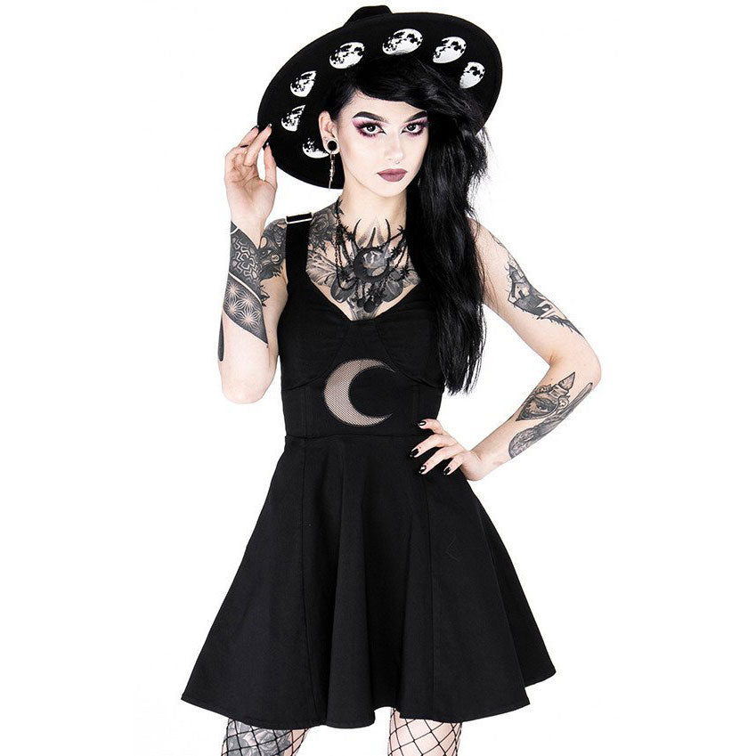 Moon Cut Out Dress