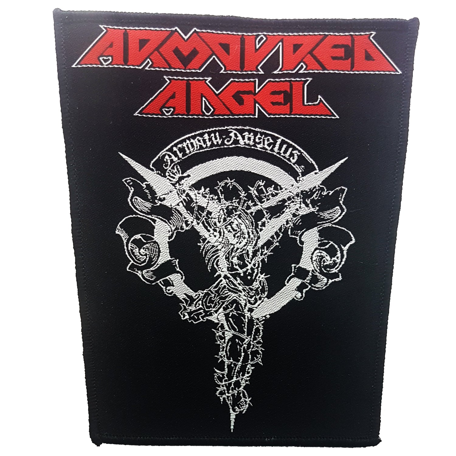 ARMOURED ANGEL Crucifiction Back Patch