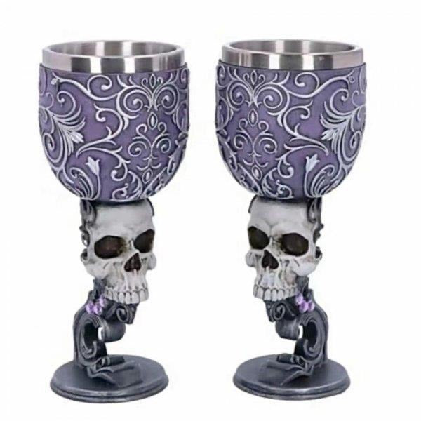 Reminiscent Skull Goblet