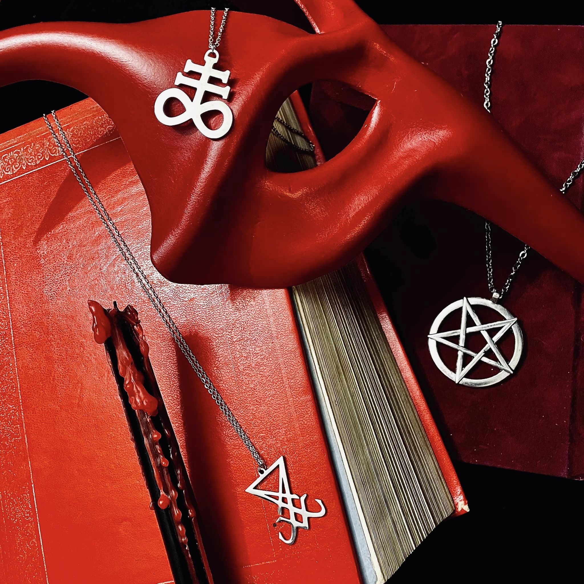 Leviathan Cross Demi Necklace