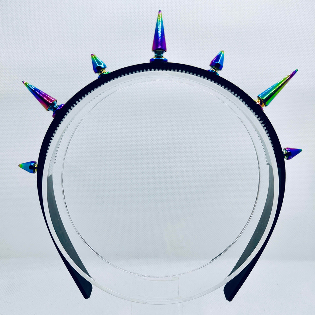 Himalia Rainbow Spike Headband