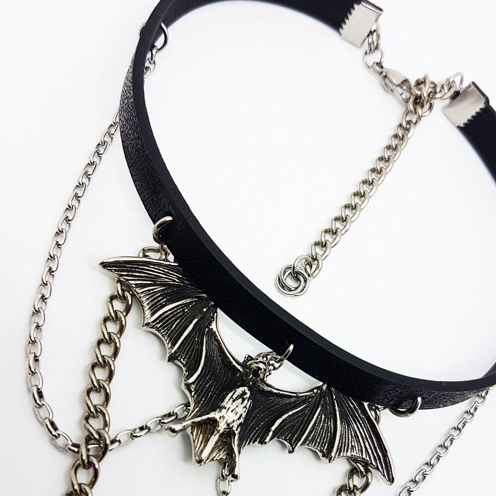Nights Prey Vegan Leather Choker