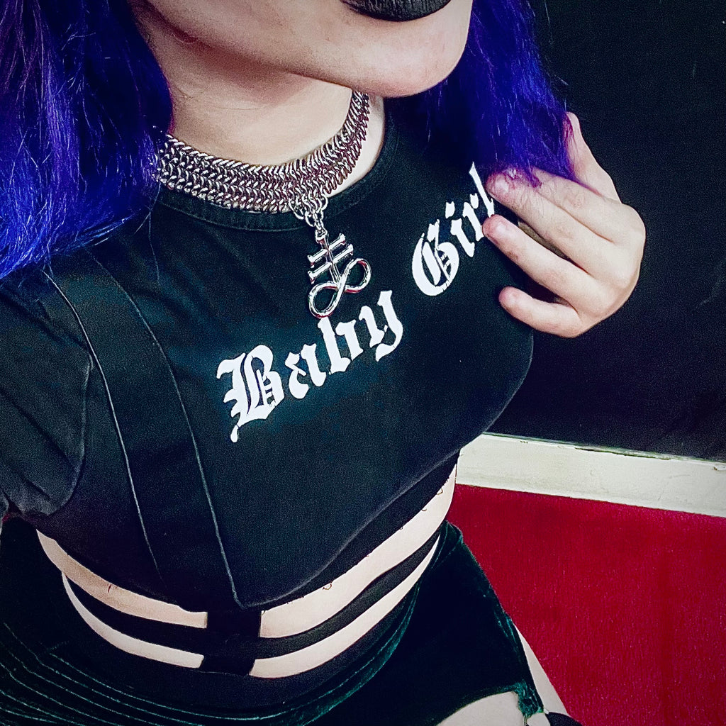 Crux Satanus Chainmaille Collar