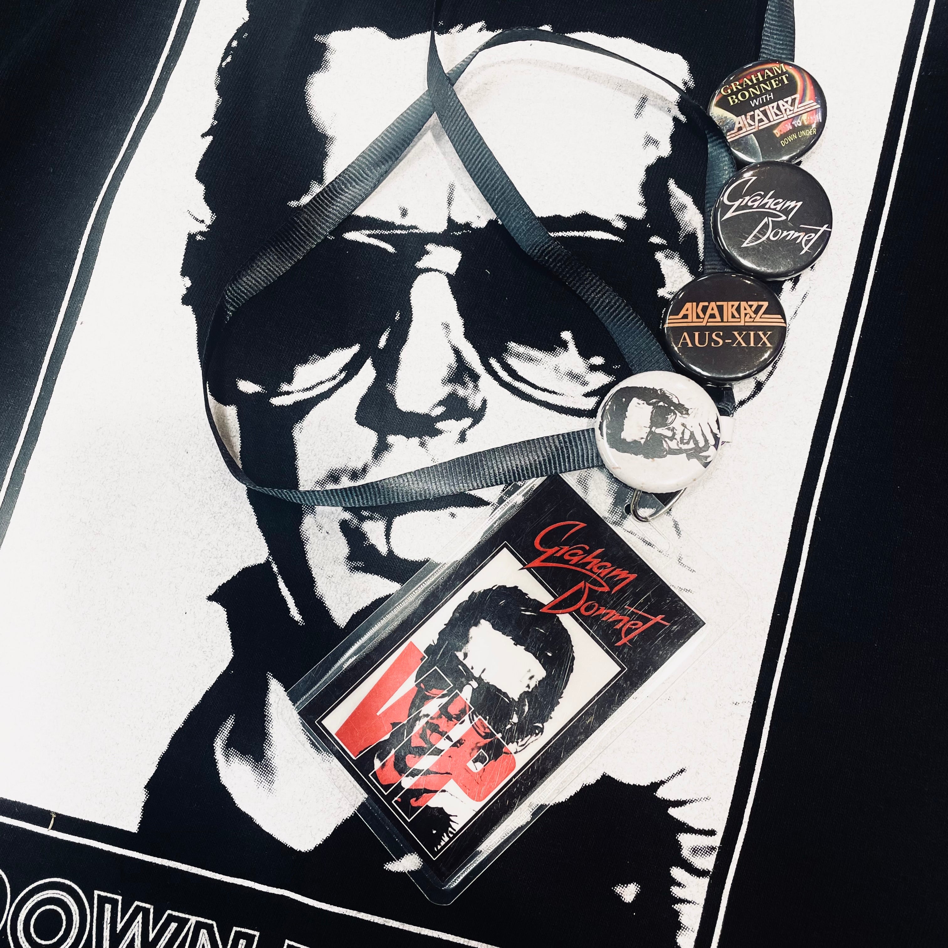 Graham Bonnet Tour Lanyard Laminate