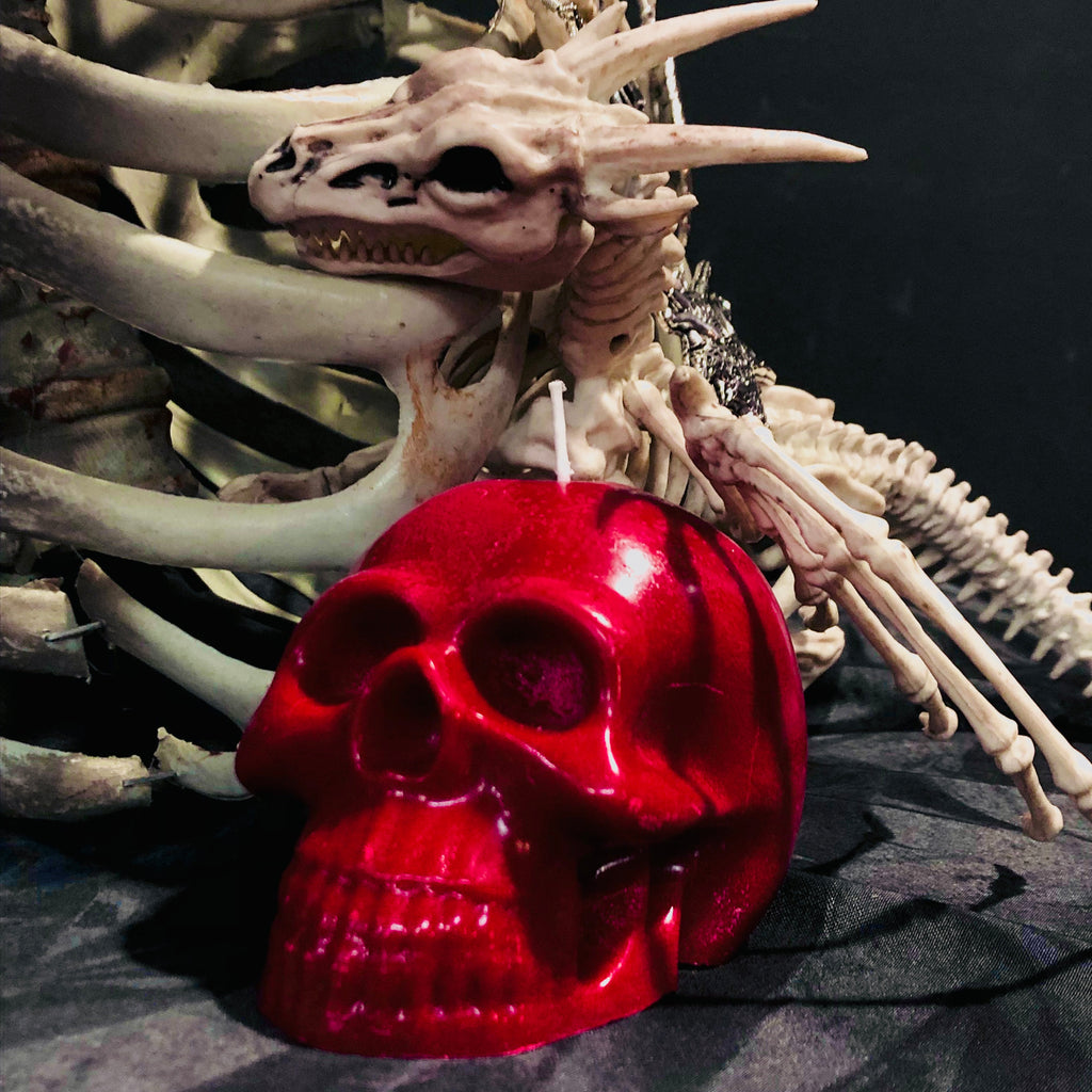 Skull Soy Wax Candle