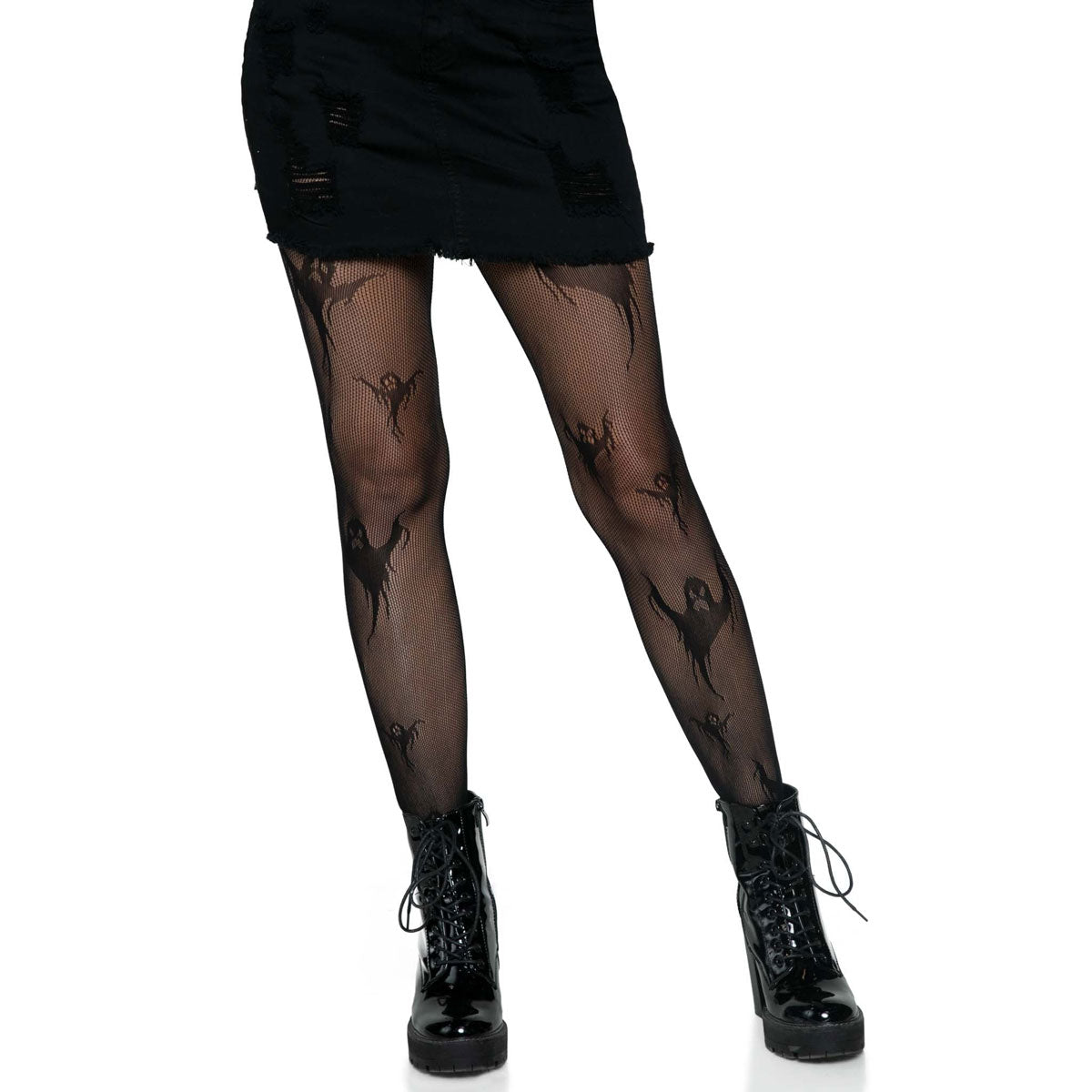 Haunt Spooky Net Ghostly Tights