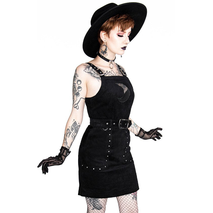 Luna Grunge Suspender Dress