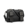 For Crypt's Sake Studded Skull Shoulder Bag
