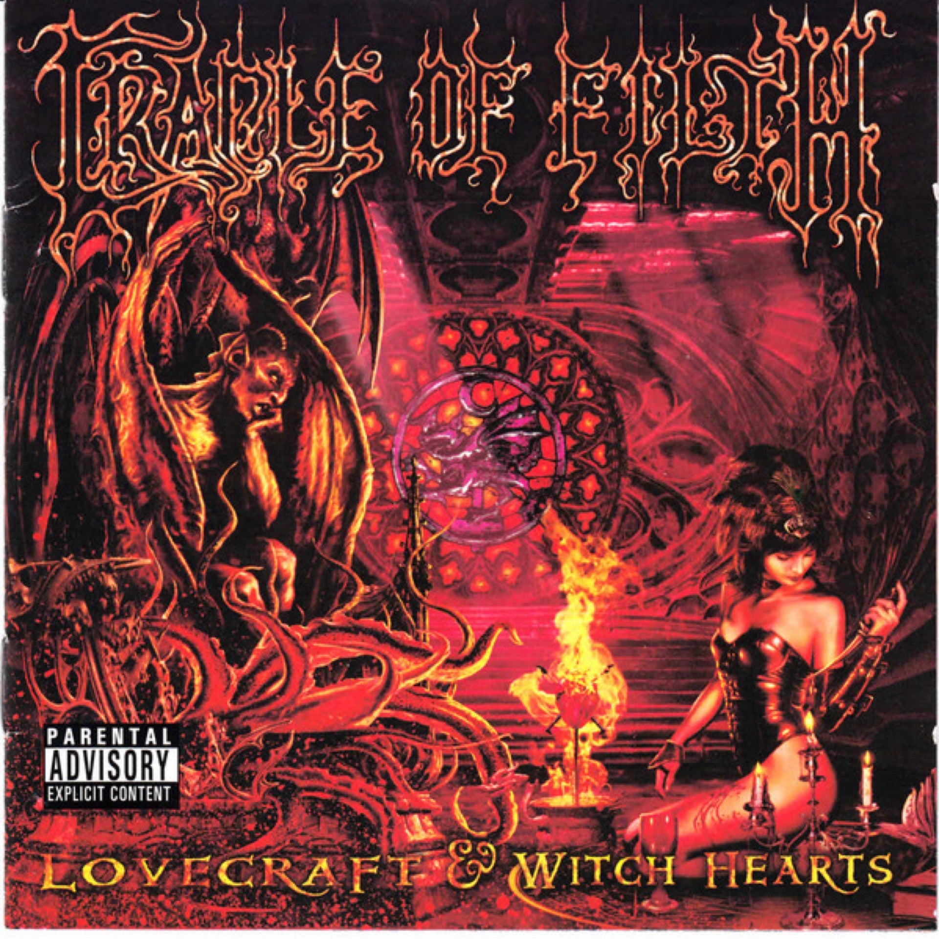 CRADLE OF FILTH Lovecraft & Witch Hearts 2CD (2002)