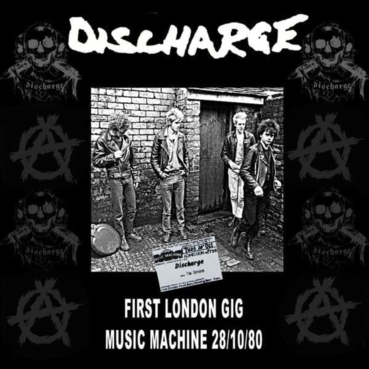 DISCHARGE: First London Gig 28/10/80  Vinyl LP
