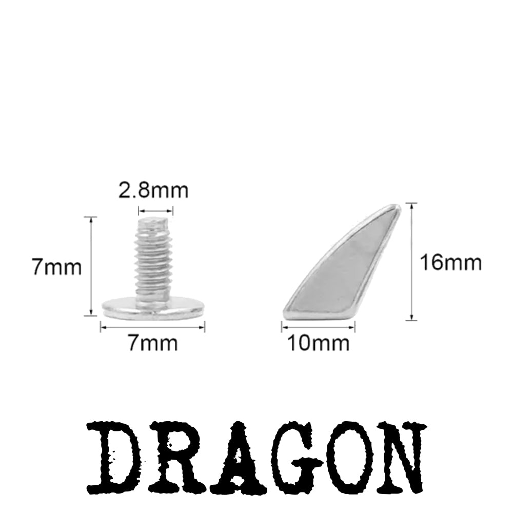 DIY Dragon Claw Spikes Screw Stud Collection