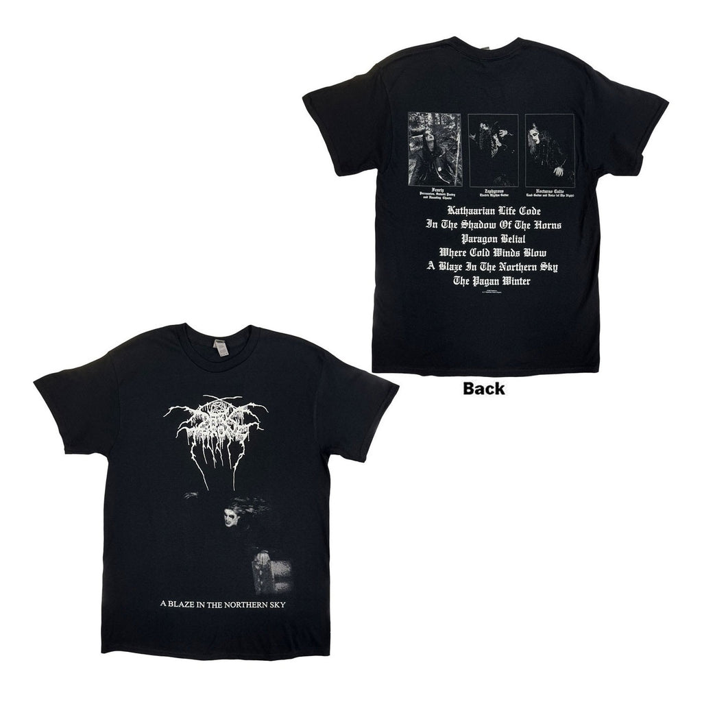DARKTHRONE Blaze In The Northern Sky Tee (Backprint)