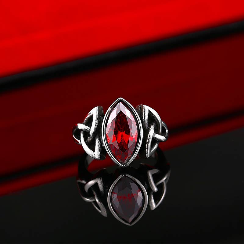 Embers Triqueta Ring